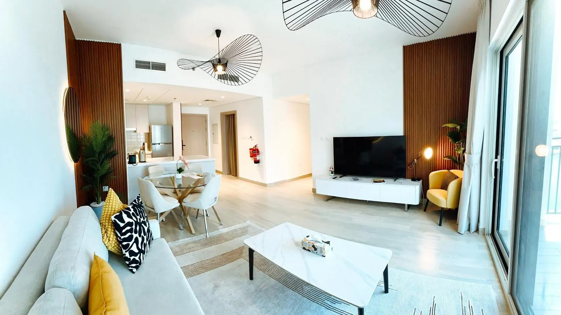 אבו דאבי Yas Island, Stunning 2 Bedroom, 4Beds Close To All The Parks!