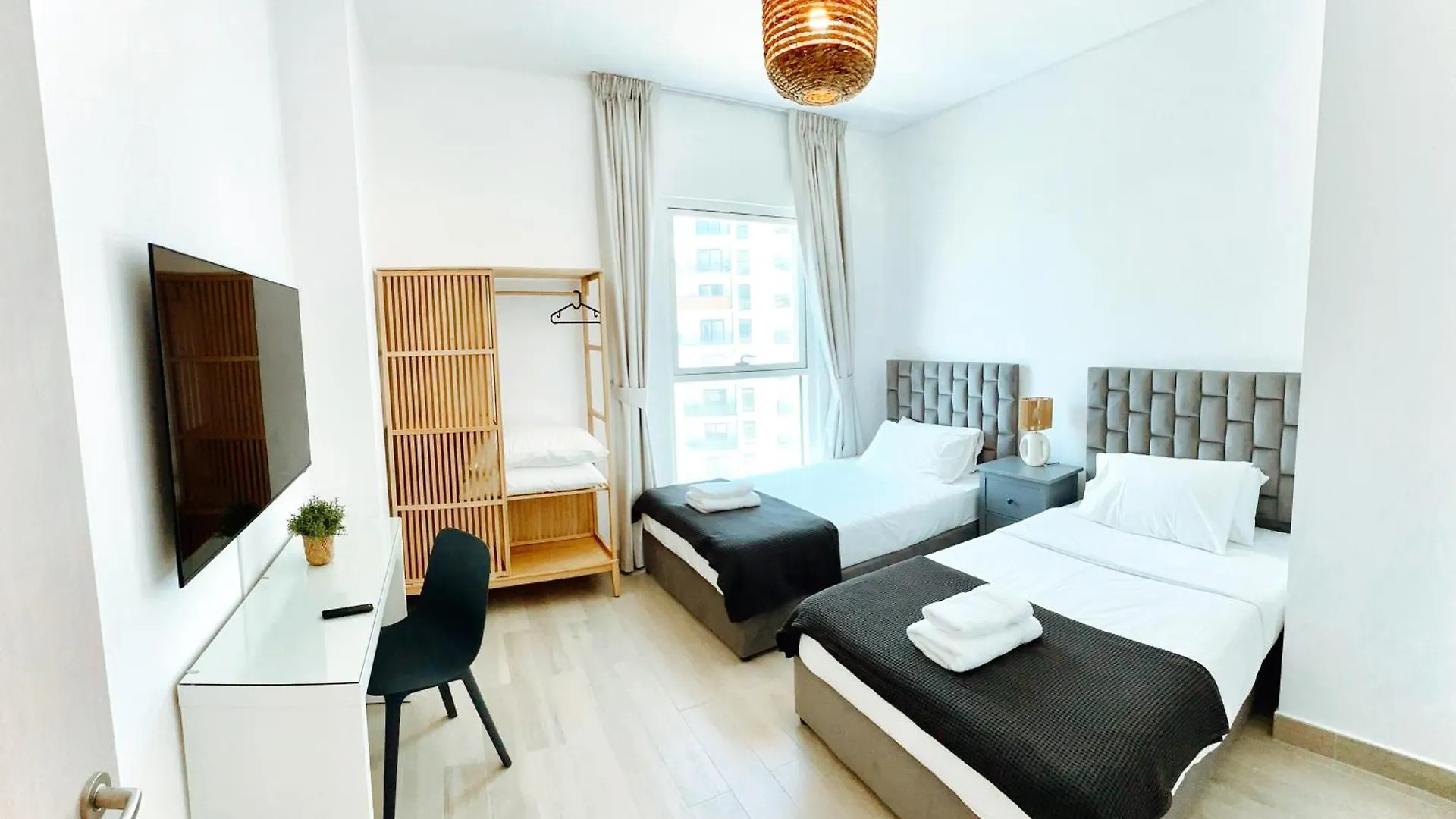 אבו דאבי Yas Island, Stunning 2 Bedroom, 4Beds Close To All The Parks! דירה אבו דאבי